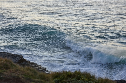 Coastal landscape on sunrise - Australian Stock Image
