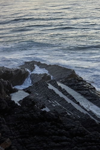 Coastal landscape on sunrise - Australian Stock Image