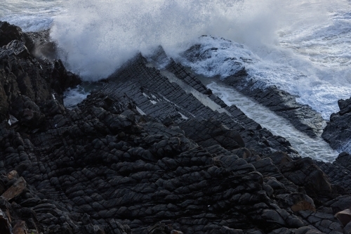 Coastal landscape on sunrise - Australian Stock Image
