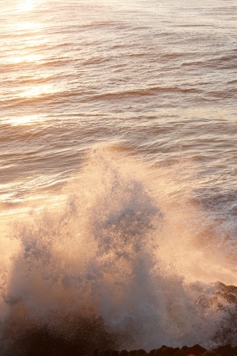 Coastal landscape on sunrise - Australian Stock Image