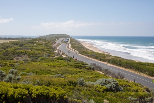 Coastal road - Australian Stock Image