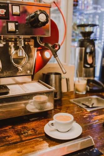 Coffee in a cup - Australian Stock Image