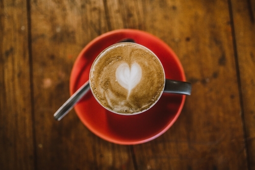Coffee ready to drink - Australian Stock Image