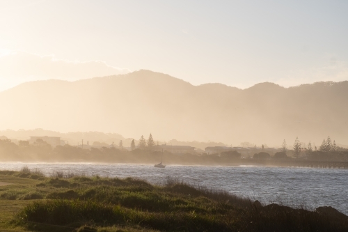 Coffs Harbour shoreline - Australian Stock Image