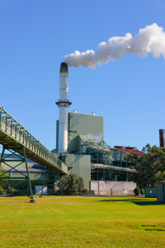 Condong sugar cane mill in northern New South Wales near Murwillumbah - Australian Stock Image