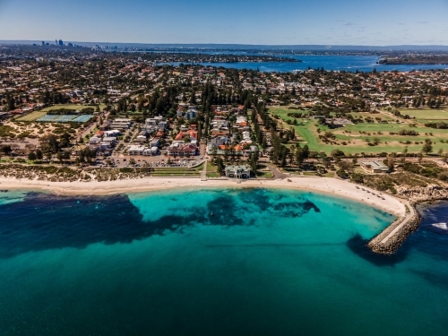Cottesloe Beach Mornings - Australian Stock Image