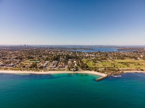 Cottesloe Beach Mornings - Australian Stock Image