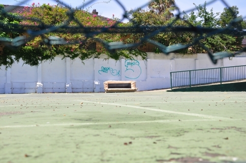 Couch on the street - Australian Stock Image