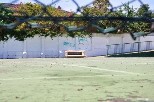 Couch on the street