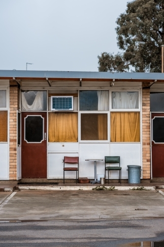 Country motel room