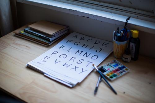 Craft Desk - Australian Stock Image