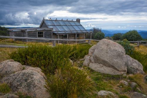 Craig's Hut - Australian Stock Image