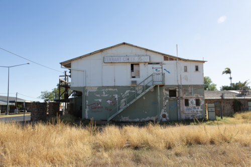 Dilapidated building - Australian Stock Image