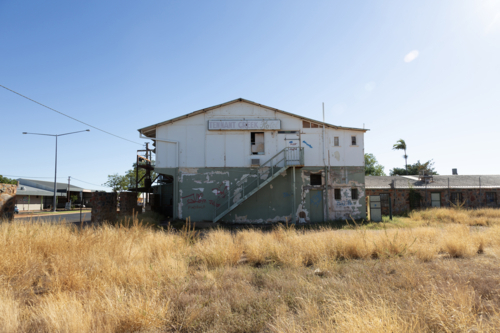 Dilapidated building - Australian Stock Image