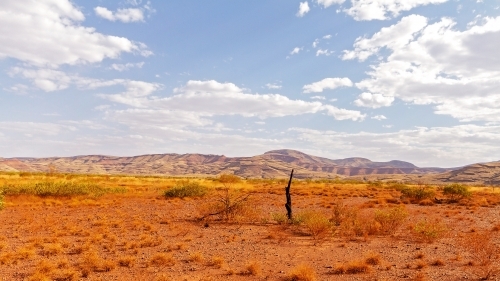 Drone images of remote area in Western Australia - Australian Stock Image