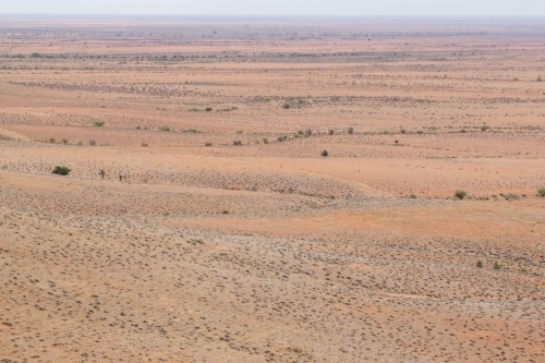 dry deserted land during daytime - Australian Stock Image
