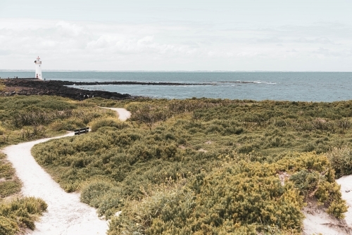 dune walks along the rugged coast of Griffiths Island