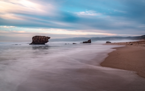 Early morning light at Aireys Inlet, Great Ocean Road - Australian Stock Image