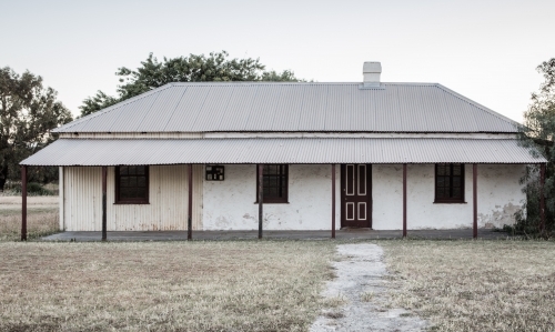 Early Settlers home - Australian Stock Image
