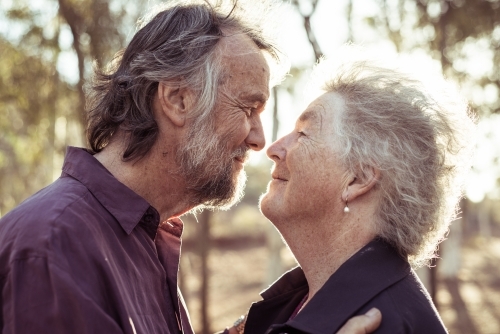 Elderly couple together - Australian Stock Image