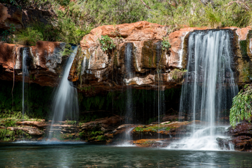 Fern Pool Karijini National Park - Australian Stock Image