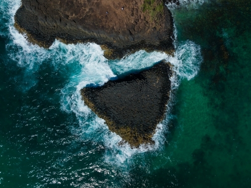 Fingal causeway - Australian Stock Image