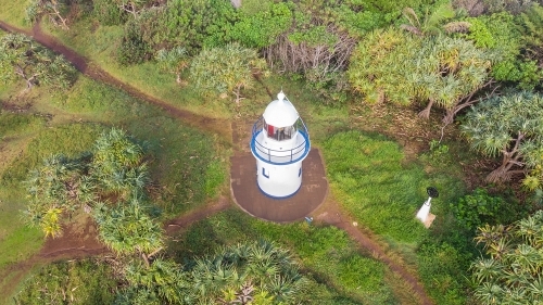 Fingal Head Lighthouse - Australian Stock Image