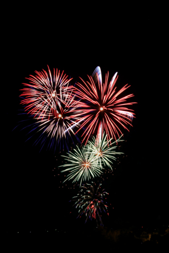 Fireworks - Australian Stock Image