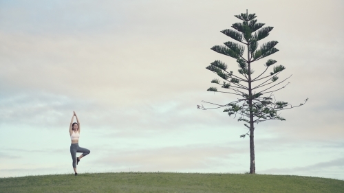 Fitness Morning Exercise - Australian Stock Image