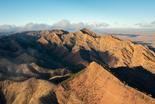 Flinders Ranges from air
