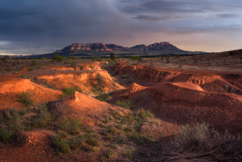 Flinders Ranges Landscape - Australian Stock Image