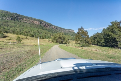 four wheel drive tracks - Australian Stock Image