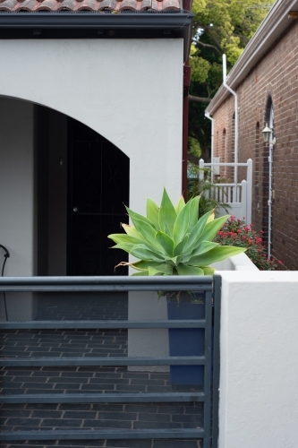 front door of house - Australian Stock Image