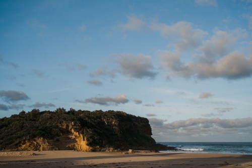 Gerroa Sunset - Australian Stock Image