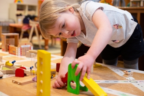Girl child - Australian Stock Image