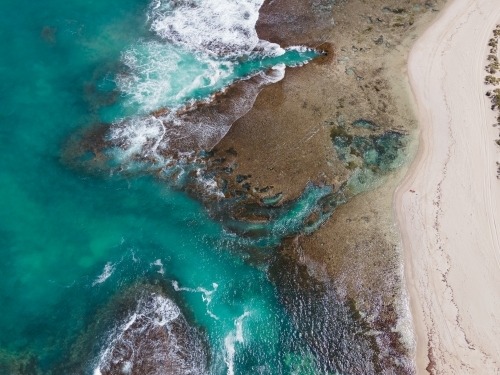 Glenfield Beach - Australian Stock Image