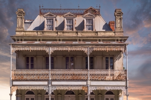 Grand old gold rush era architecture - Australian Stock Image