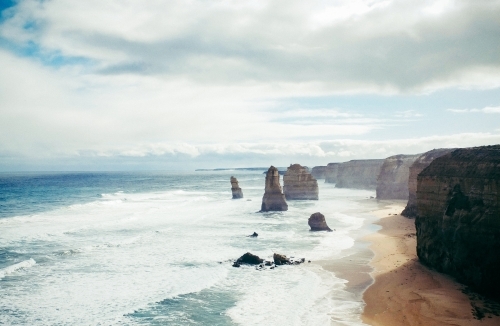 Great Ocean Road landscape - Australian Stock Image