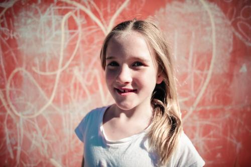 Happy girl - Australian Stock Image