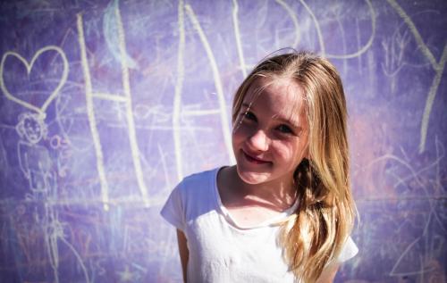 Happy girl - Australian Stock Image