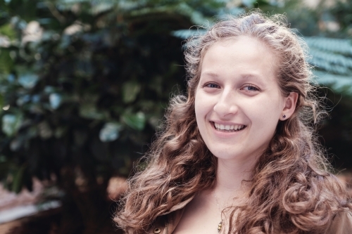 Happy young adult student - Australian Stock Image