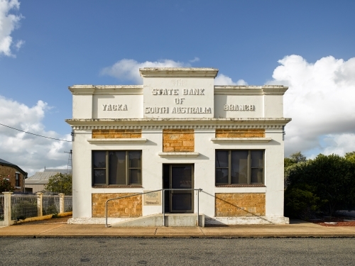 Historic building in rural town - Australian Stock Image