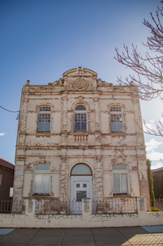 Historic buildings in Wellington New South Wales - Australian Stock Image