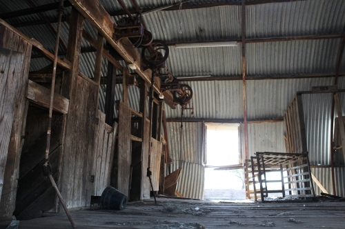 Historic woolshed