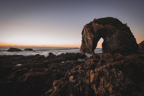 horsehead rock - Australian Stock Image