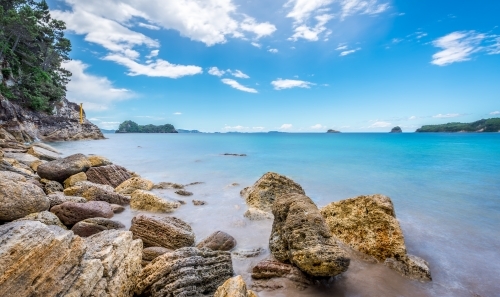 Idealistic beach scene - Australian Stock Image