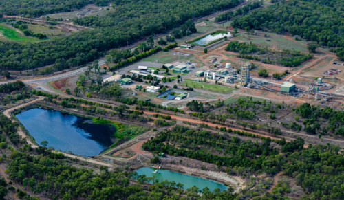 Industrial site in Gladstone - Australian Stock Image