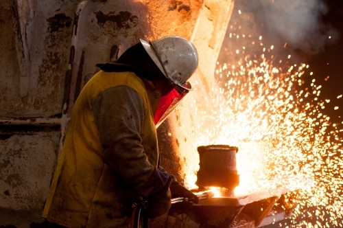 Industry Steelworks - Australian Stock Image