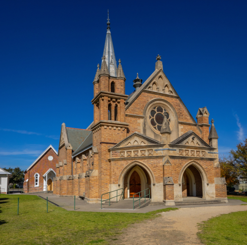 Inverell Uniting Church - Australian Stock Image