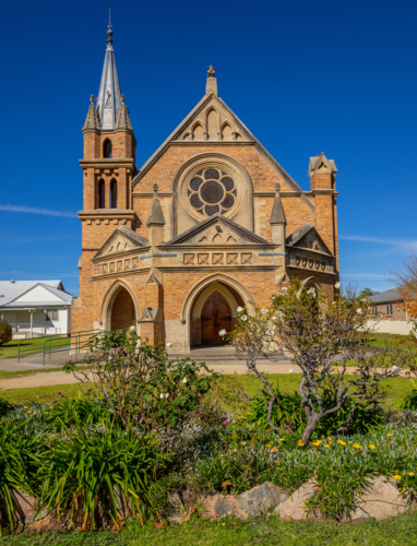 Inverell Uniting Church - Australian Stock Image